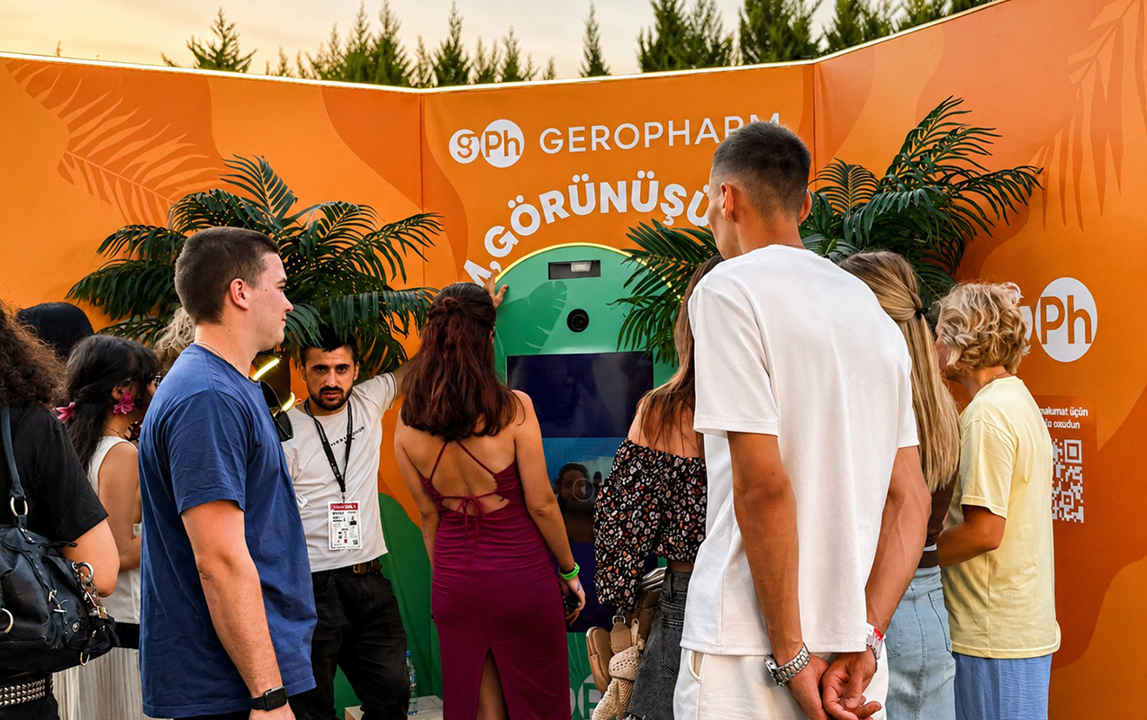 GEROPHARM “DREAM FEST 2026” festivalında sağlam həyat tərzi tərəfdaşı kimi çıxış edib